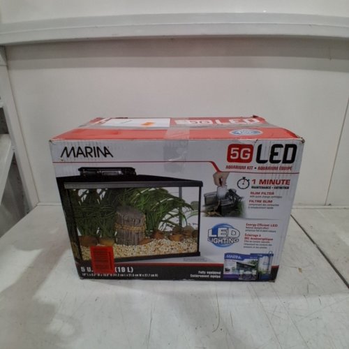 MARINA LED AQUARIUM STARTER KIT - 5GAL. (19L) - BLACK/CLEAR (MODEL: 15251A1) image 8