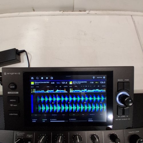 DENON DJ SC LIVE 4 STANDALONE DJ CONTROLLER WITH STEM SEPARATION ON 4-DECKS - BLACK image 8