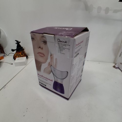 OSENJIE PROFESSIONAL FACE CLEANING NASAL MASK AND FACIAL STEAMER SAUNA - PURPLE (MODEL: BY1078) image 4
