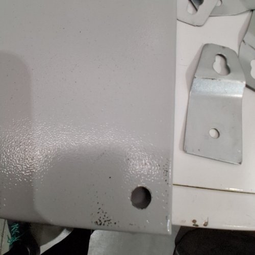 METAL JUNCTION BOX WITH LOCK AND KEY - 600mm X 400mm X 200mm - GREY image 3