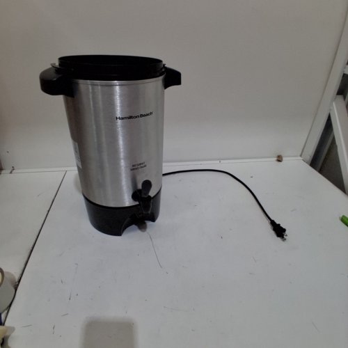 HAMILTON BEACH COFFEE URN - 45 CUP CAPACITY - STAINLESS STEEL (MODEL: 40515CR) image 3