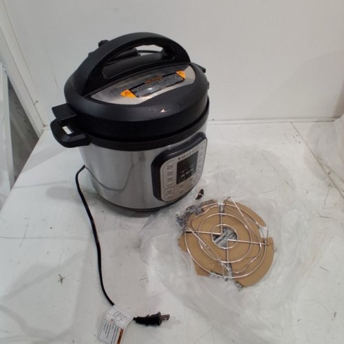 INSTANT POT DUO 7-IN-1 ELECTRIC PRESSURE MULTI-COOKER - 8QT - STAINLESS STEEL/BLACK (MODEL: DUO-80-V5) image 3