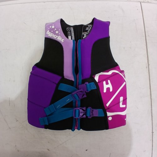 YOUTH HYPERLITE PFD VEST - 55 LBS - 88 LBS - BLUE/PURPLE/BLACK (MODEL: 1819492) image 2