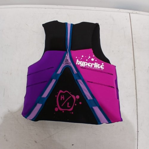YOUTH HYPERLITE PFD VEST - 55 LBS - 88 LBS - BLUE/PURPLE/BLACK (MODEL: 1819492) image 5