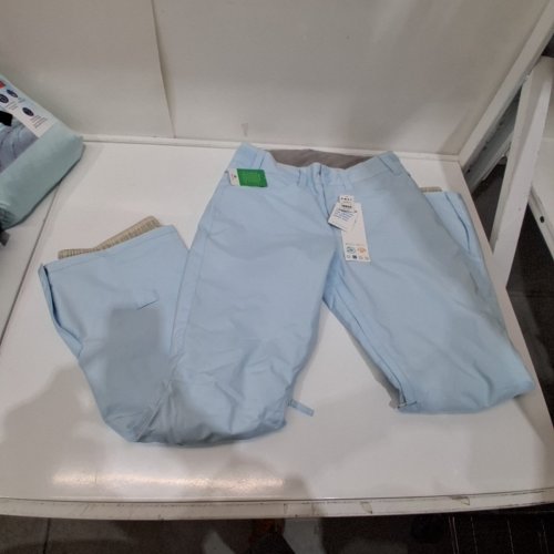 WOMEN'S ROXY BACKYARD SNOW SKI SNOWBOARDING PANTS - SMALL - LIGHT BLUE image 3