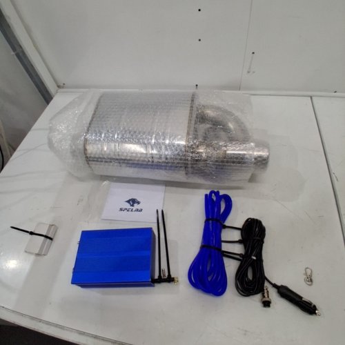 SPELAB FRONT EXHAUST SYSTEM KIT - EXHAUST CUTOUT 2.5" VALVED MUFFLER VACUUM EXHAUST - GREY (MODEL: ASP-AGQ0005010-CA) image 3