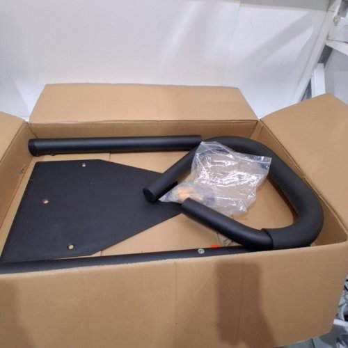 VEVOR HOT TUB HANDRAIL - 600LBS CAP - 48" - 63" - STAINLESS STEEL/BLACK (MODEL: H10263-63) image 2
