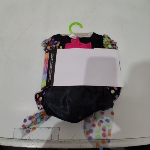 2PC GIRL'S GOODMARK POLKA DOT WITCH COSTUME - 2T - MULTICOLOUR (STYLE: CA34682) image 3