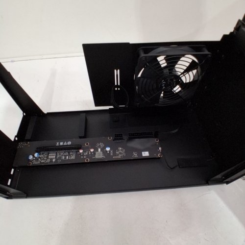 RAZER CORE X V2 EXTERNAL PC GRAPHICS CARD ENCLOSURE WITH THUNDERBOLT - 8.5" X 16.6" X 7.8" - BLACK (MODEL: RC21-0227) image 4
