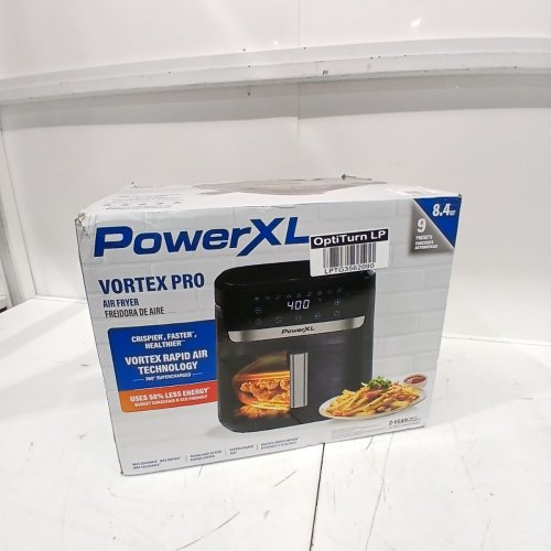 POWERXL VORTEX PRO AIR FRYER - 8.4QT CAPACITY - 1700W - BLACK - (MODEL: AF3082-0BP) image 5