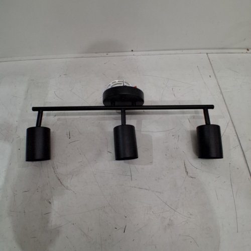 GLOBE ELECTRIC PRATT HARD WIRED 3-LIGHT TRACK LIGHTING KIT - 21" X 7.25" - BLACK (MODEL: 64000091) image 3