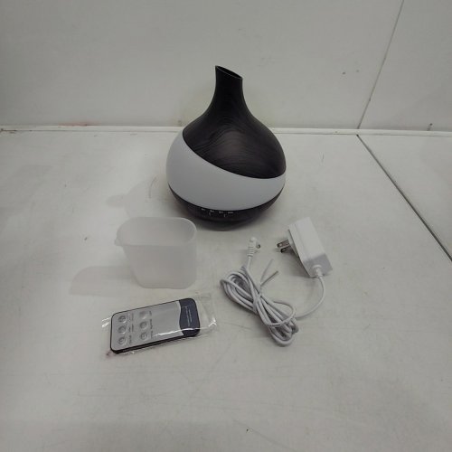 COMPACT AROMATHERAPY DIFFUSER WITH REMOTE - DEEP WOOD GRAIN (MODEL: WPD1) image 3