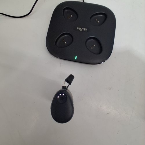 VIYISI CHARGING DOCK WITH 4 PORTABLE CHARGERS FOR IPHONE - 20W MAX OUTPUT - BLACK (MODEL: G007B) image 3