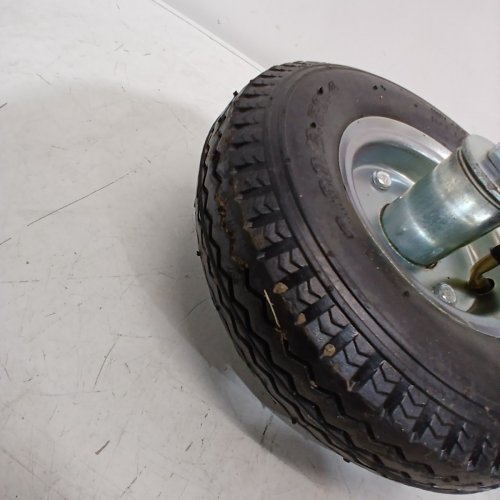 SHEPHERD HARDWARE SPRING-LOADED SWIVEL CASTER WHEEL WITH MOUNTING BRACKET - 200 LBS CAPACITY - 4" TIRE - SILVER image 5