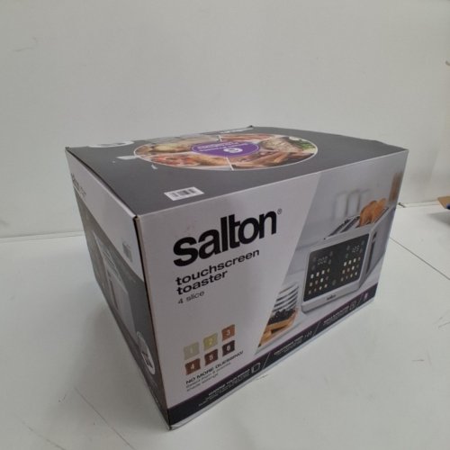 SALTON 4 SLICE TOUCHSCREEN TOASTER - 1800W - SILVER (MODEL1992872 / ET2179) image 6