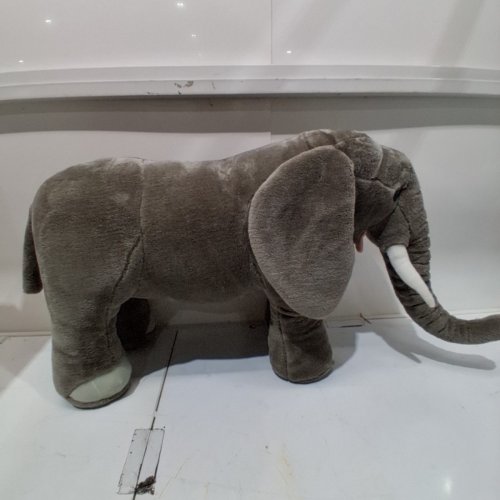 MELISSA AND DOUG GIANT STUFFED ELEPHANT PLUSHIE - GREY - (MODEL: 2185) image 3
