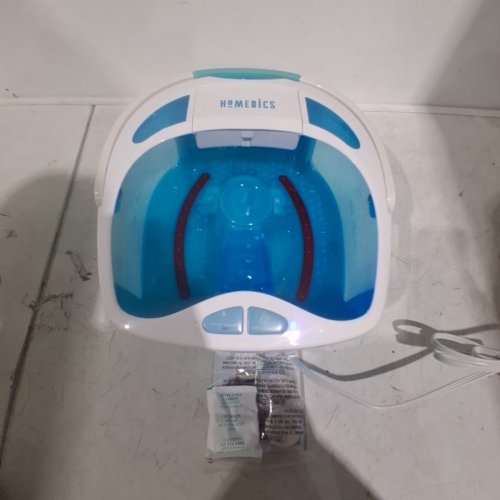 HOMEDICS SHOWER BLISS FOOT SPA - BLUE AND WHITE (MODEL:CP-FB625HB) image 3