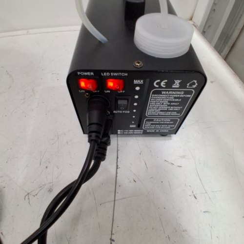 JOIEDOMI MULTICOLOR LED FOG MACHINE WITH REMOTE CONTROL - 500W - BLACK (ITEM: 311111) image 2