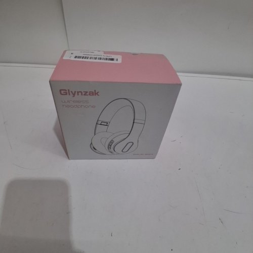 GLYNZAK FOLDABLE WIRELESS BLUETOOTH HEADPHONES - 65H PLAYTIME, 6 EQ MODES - ROSE GOLD/WHITE (MODEL: WH207A) image 5
