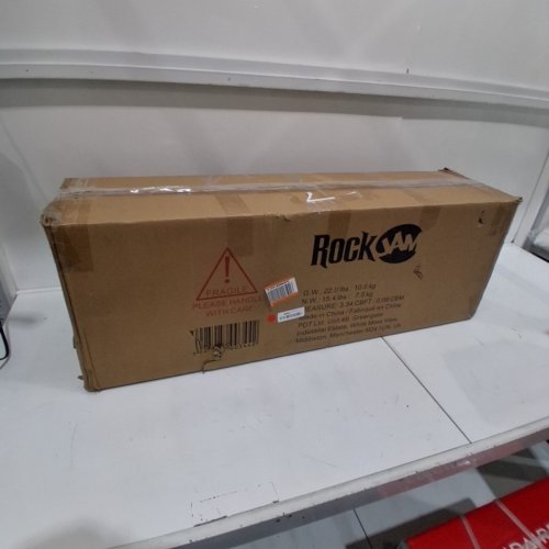 3PC ROCKJAM KEYBOARD STAND AND BENCH SET WITH HEADPHONES - BLACK image 3