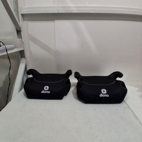 2PK DIONO SOLANA BACKLESS BOOSTER CAR SEAT SET - BLACK image 3