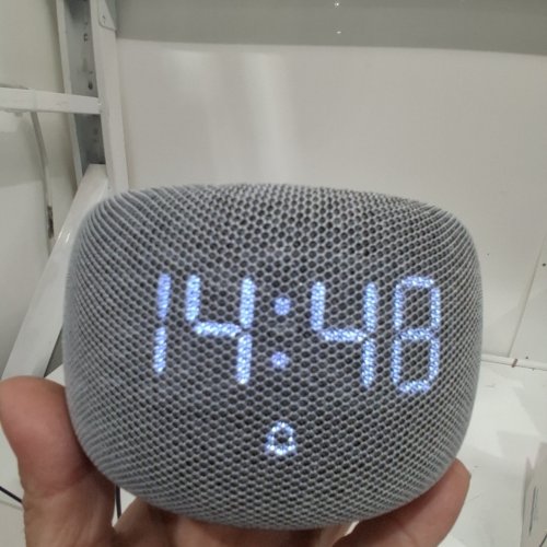 BUFFBEE 2-IN-1 WHITE NOISE MACHINE AND ALARM CLOCK - GREY image 2
