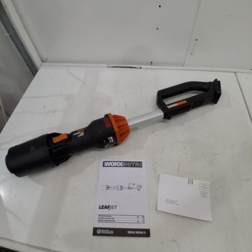 WORX 20V LEAFJET CORDLESS LEAF BLOWER WITH BRUSHLESS MOTOR **TOOL ONLY** - BLACK/ORANGE (MODEL: WG543.9) image 2