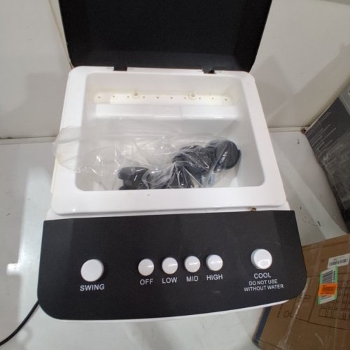PORTABLE 3-SPEED EVAPORATIVE AIR COOLER- 6L - WHITE/BLACK (MODEL: BW-102) image 5