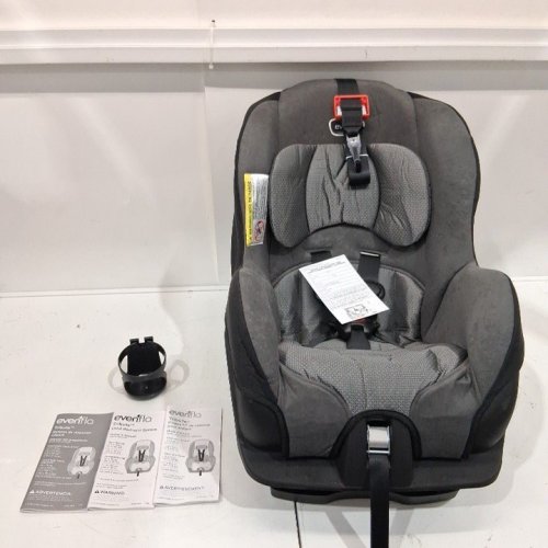 EVENFLO TRIBUTE LX CONVERTIBLE CAR SEAT - 40LBS CAP - GREY (MODEL: 38111190C) image 3