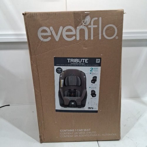 EVENFLO TRIBUTE LX CONVERTIBLE CAR SEAT - 40LBS CAP - GREY (MODEL: 38111190C) image 10