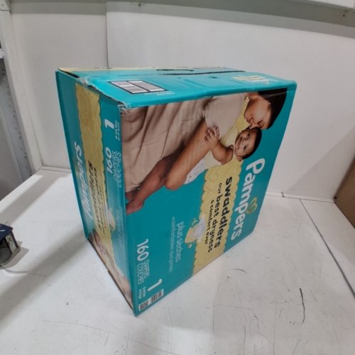 160PK PAMPERS SWADDLERS DIAPERS - SIZE 1 image 4