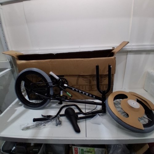 KID'S CUBSALA FREESTYLE BMX BIKE FOR BEGINNERS - 18" - BLACK/GREY (MODEL: CROSSEA18) image 3