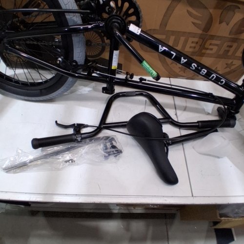 KID'S CUBSALA FREESTYLE BMX BIKE FOR BEGINNERS - 18" - BLACK/GREY (MODEL: CROSSEA18) image 4