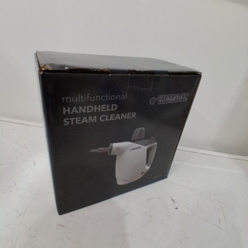 TICYACK HANDHELD STEAM CLEANER WITH ACCESSORIES & SAFETY LOCK - WHITE (MODEL: EM-316) image 3