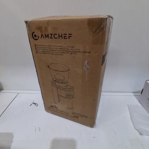 AMZCHEF COFFEE GRINDER ELECTRIC - ESPRESSO GRINDER WITH 30 GRIND SETTINGS FOR 1-12 CUPS OR UP TO 40 SECS - BLACK (MODEL: AZ-BG709S) image 5