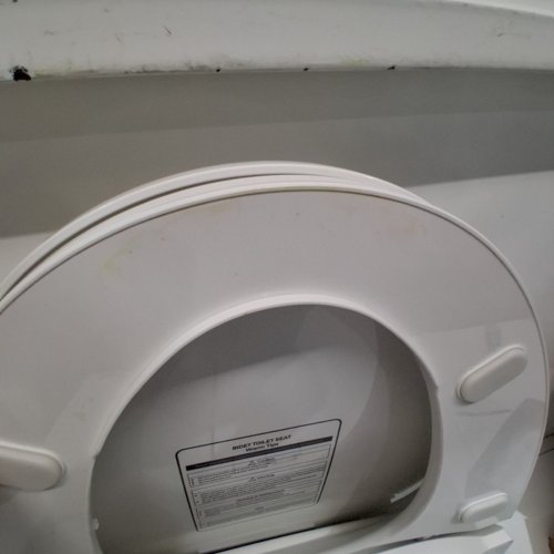 WLJBIDET ELONGATED SMART BIDET TOILET SEAT WITH HEAT/DRYER & NIGHTLIGHT - 18.5" - WHITE - (MODEL: WLJ-O80KL ) image 4