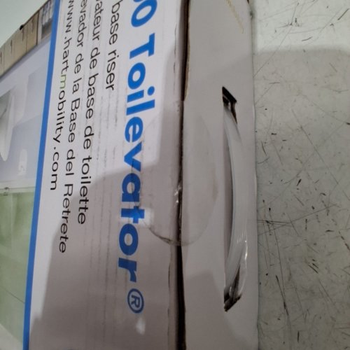 HARTMOBILITY TOILEVATOR TV300 TOILET BASE ELEVATOR/RISER - 3.5" - 500LB CAPACITY - WHITE (MODEL: TV-300) image 3