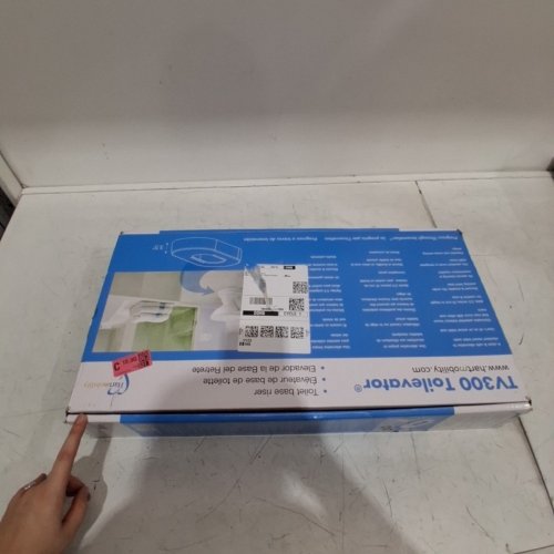HARTMOBILITY TOILEVATOR TV300 TOILET BASE ELEVATOR/RISER - 3.5" - 500LB CAPACITY - WHITE (MODEL: TV-300) image 4