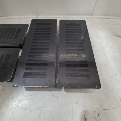 4PK MANOR HOUSE STEEL FLOOR REGISTER - 11.5" X 4.5" - BLACK (ITEM: MH2031) image 3