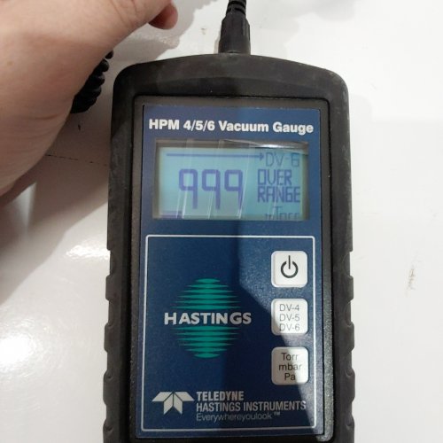 HASTINGS HPM 4/5/6 VACUUM GAUGE (MODEL: HPM 4/5/6) image 3