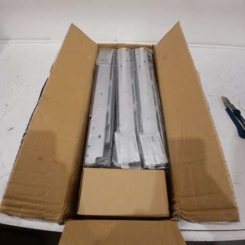 6PK HEAVY DUTY EXTENSION DRAWER SLIDES - 15" - SILVER/GREY (MODEL:30201B.381-6) image 2