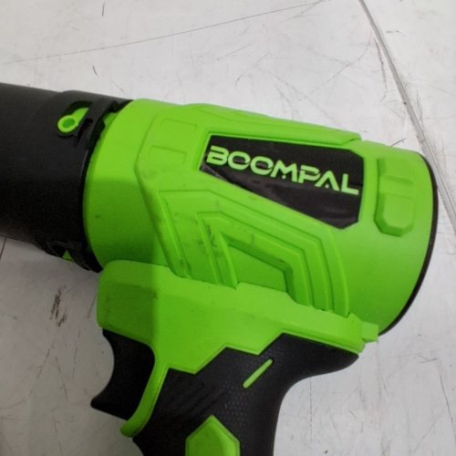 BOOMPAL CORDLESS HANDHELD LEAF BLOWER - 20V - GREEN/BLACK (MODEL: S39-1) image 4