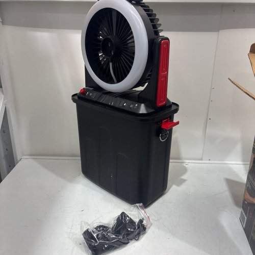 INFINITY X1 SOLAR MISTING FAN- 500LUM (MODEL: 1985328) image 3