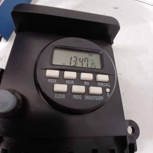 JEWENWILS WEATHERPROOF TIMER GROUND STAKE - BLACK image 2