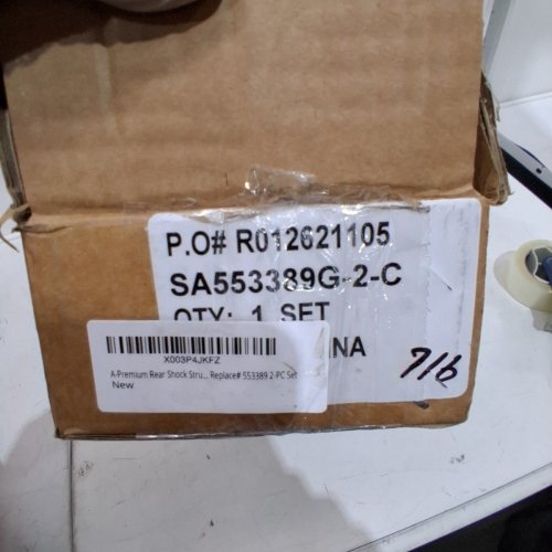 2PC A-PREMIUM FRONT AND REAR PAIR SHOCK ABSORBERS - COMPATIBLE WITH VARIOUS MODELS *SEE PHOTOS FOR COMPATIBILITY* - BLACK (MODEL: SA553389G-2-C) image 3