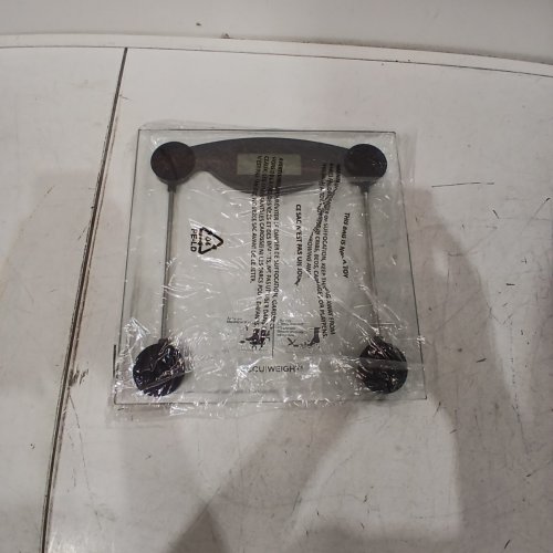 ACCUWEIGHT MECHANICAL BATHROOM SCALE - 286 LBS (130 KG) CAPACITY - BLACK (MODEL: BS200B) image 2