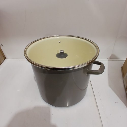 STARFRIT STOCK POT WITH LID - 16 QT - GRAY (MODEL: 69858300861) image 3