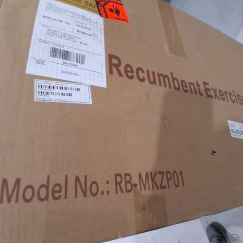 NAIPO RECUMBENT EXERCISE BIKE WITH 8 LEVELS - BLACK (MODEL: RB-MKZP01) image 4
