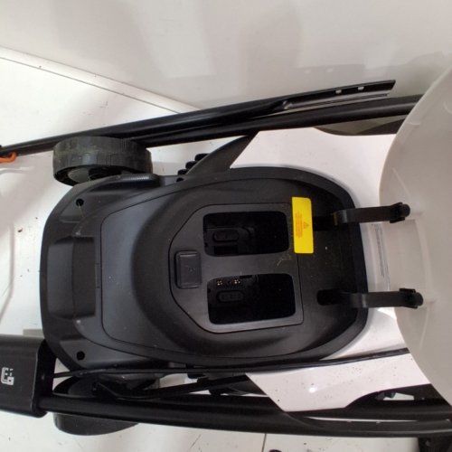 LITHELI U20 CORDLESS BRUSHLESS LAWN MOWER - 20V - 8GAL GRASS BAG - 13" PATH - WHITE/BLACK (MODEL: EGT010159) image 7