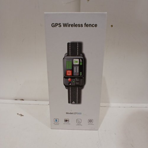 PRTRFLC RECHARGABLE GPS TRACKING WIRELESS INVISIBLE ELECTRIC FENCE WITH 3 TRAINING MODES DOG COLLAR - 49FT to 656FT RANGE - 15LBS-120LBS DOGS - BLACK (MODEL: ZF500) image 4